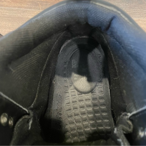 Dr. Martens Men's Earlstoke Black Steel Toe Work Boots Size 13 - Picture 8 of 16